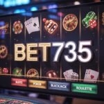 Bet735 game offering varity of features and game that enhance the gaming experiance