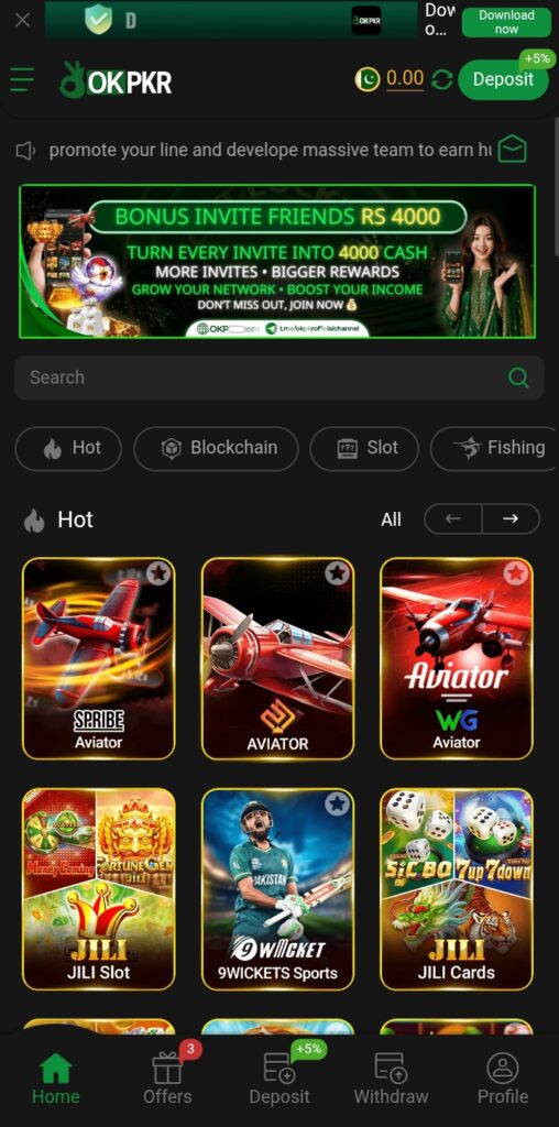 Okpkr Game