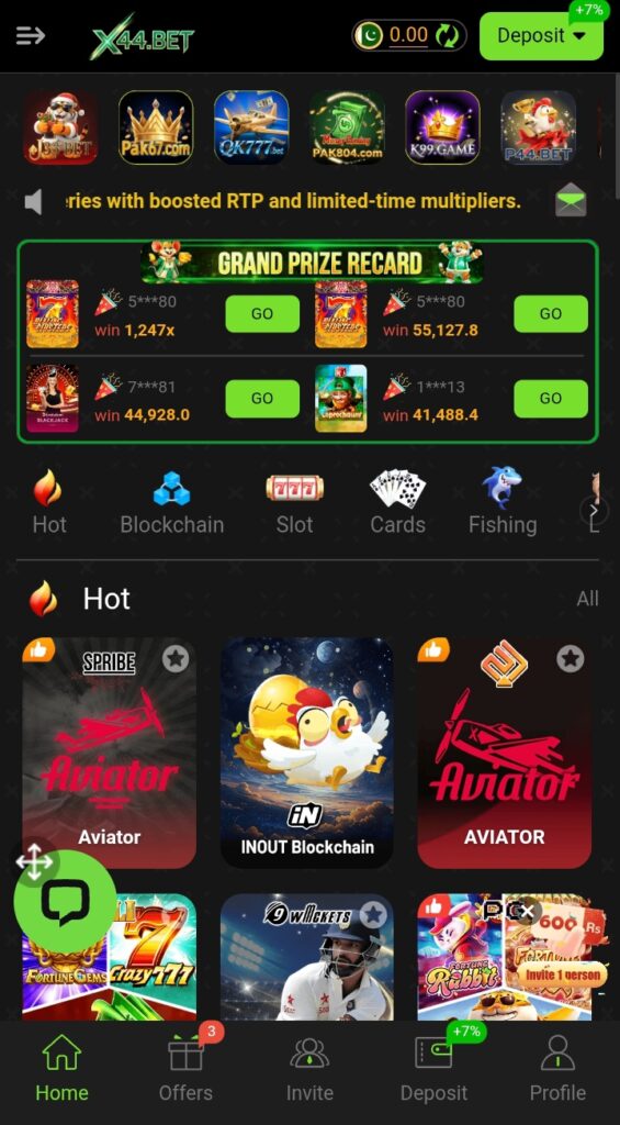 x44bet Game