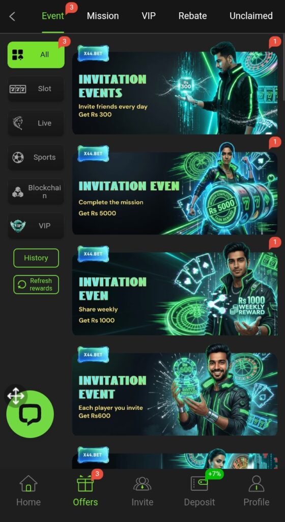 x44bet Game