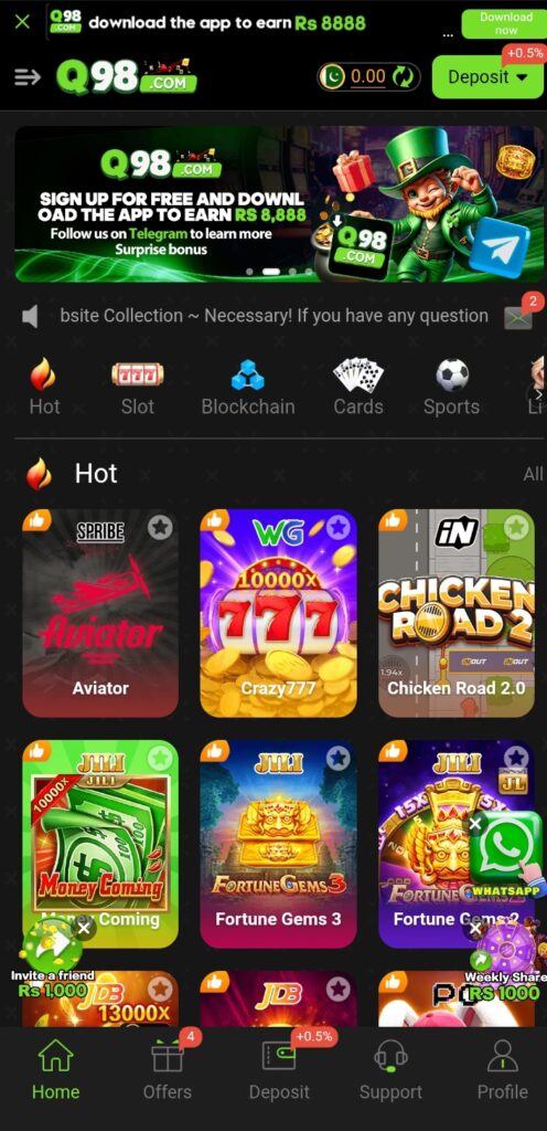 Q98 Game